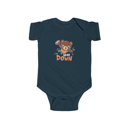 Animated Bear Down Infant Bodysuit