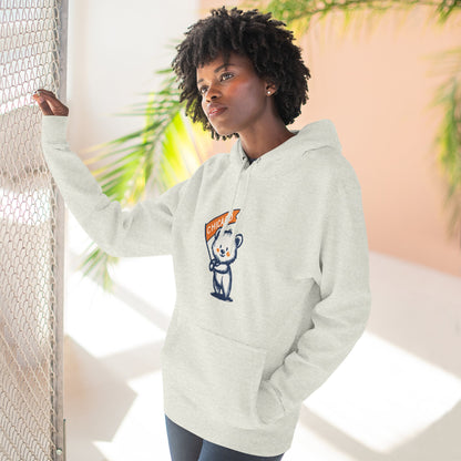Chicago Flag Bear Hoodie