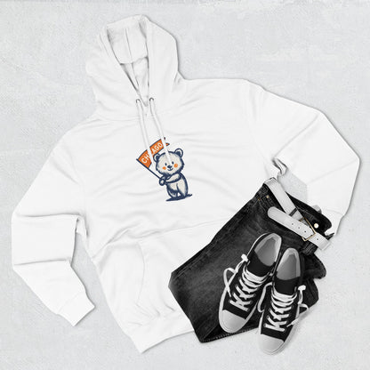 Chicago Flag Bear Hoodie