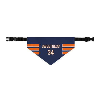 Walter Payton Dog Bandana