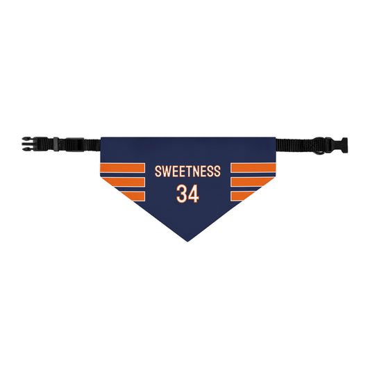 Walter Payton Dog Bandana