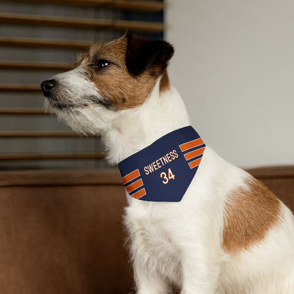 Walter Payton Dog Bandana