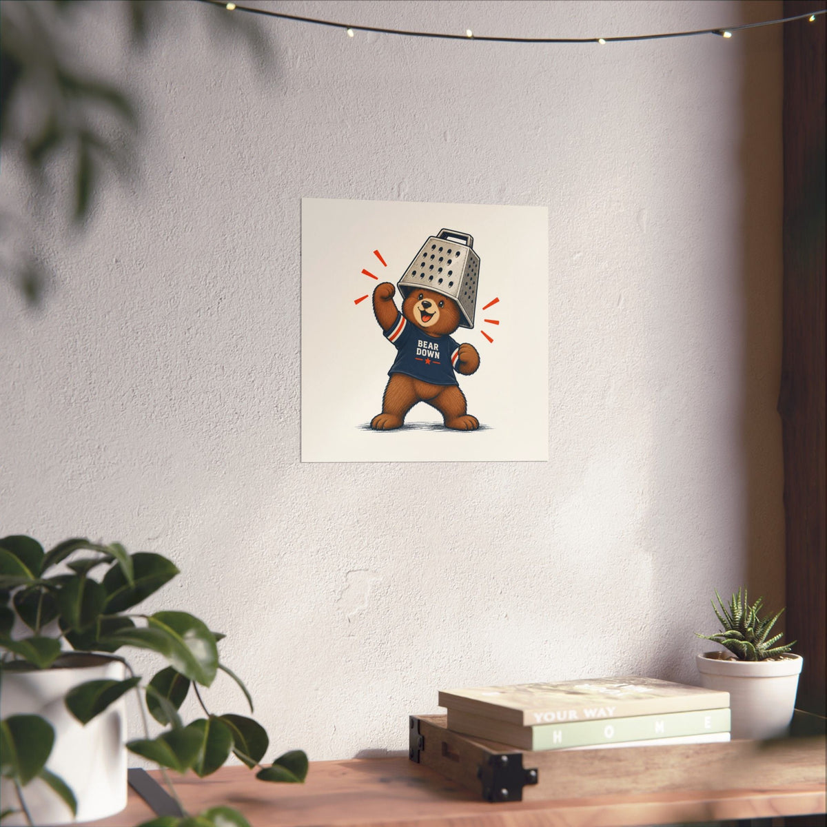 Cheese Grater Bear Poster -  Poster -  No Context Bears