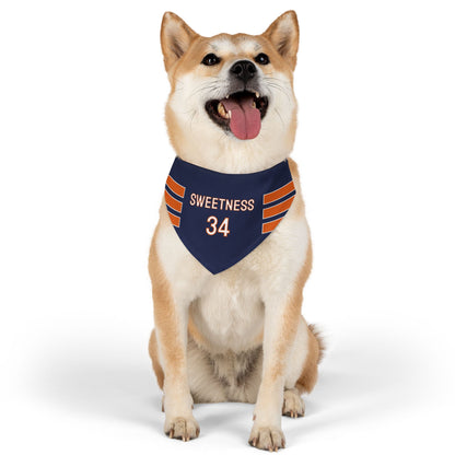 Walter Payton Dog Bandana