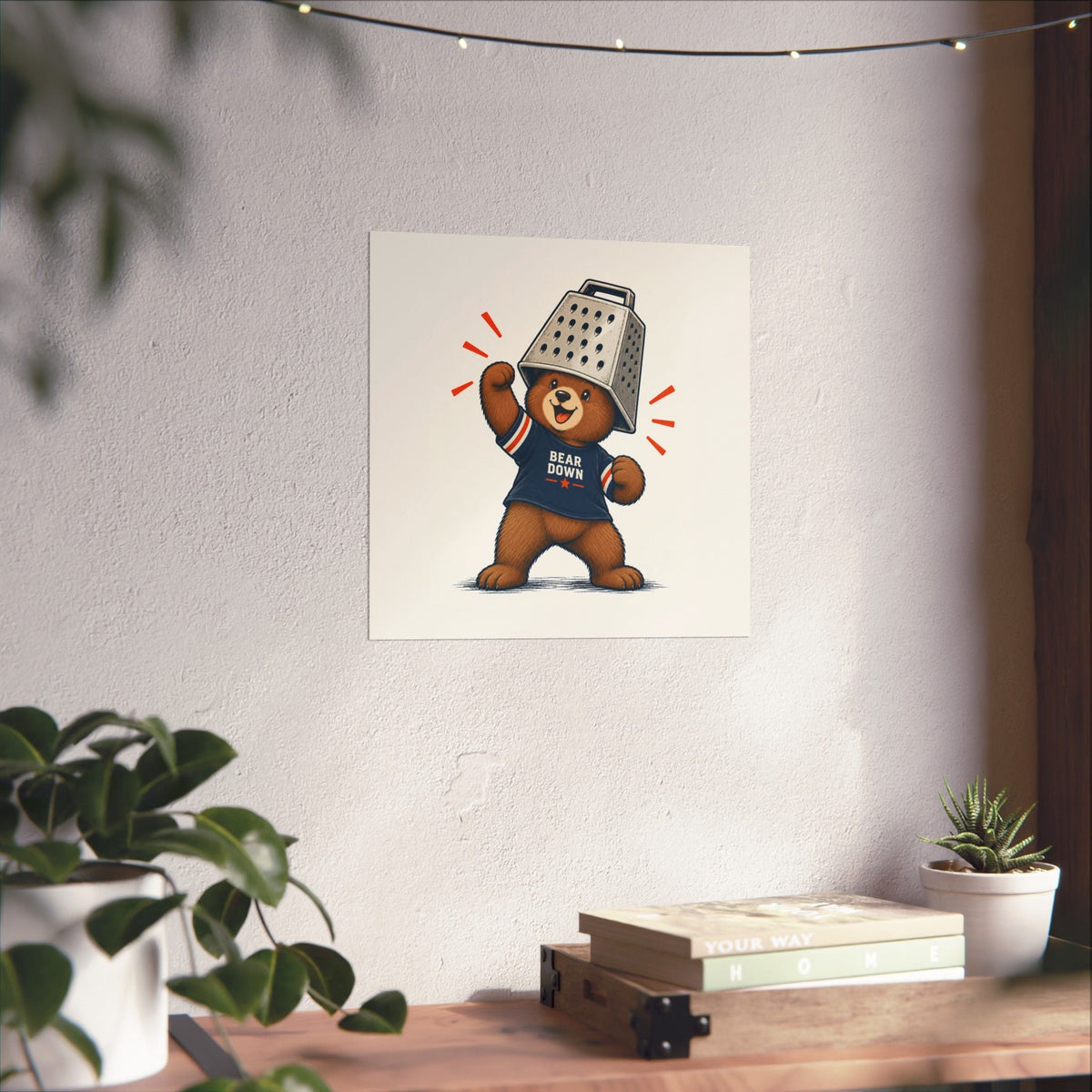 Cheese Grater Bear Poster -  Poster -  No Context Bears