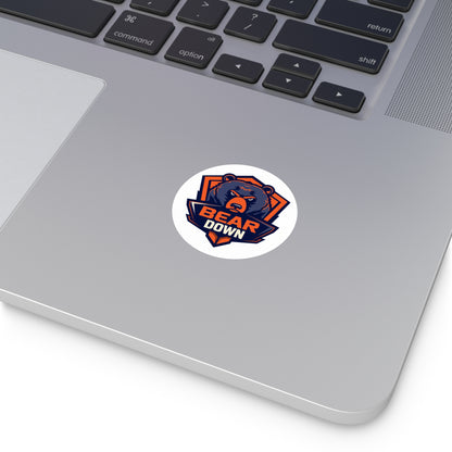Bear Down Flight Crew Sticker