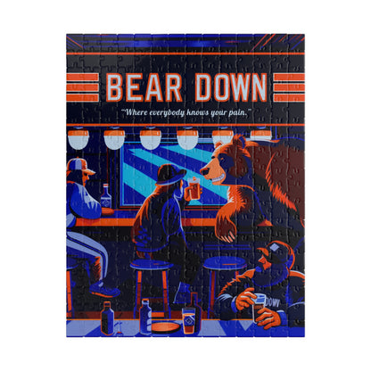 Bear Down Bar Puzzle