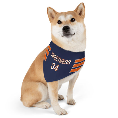 Walter Payton Dog Bandana