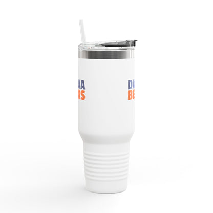 DAAAA BEARS Travel Mug - Chicago Bears Insulated 40 oz Drinkware