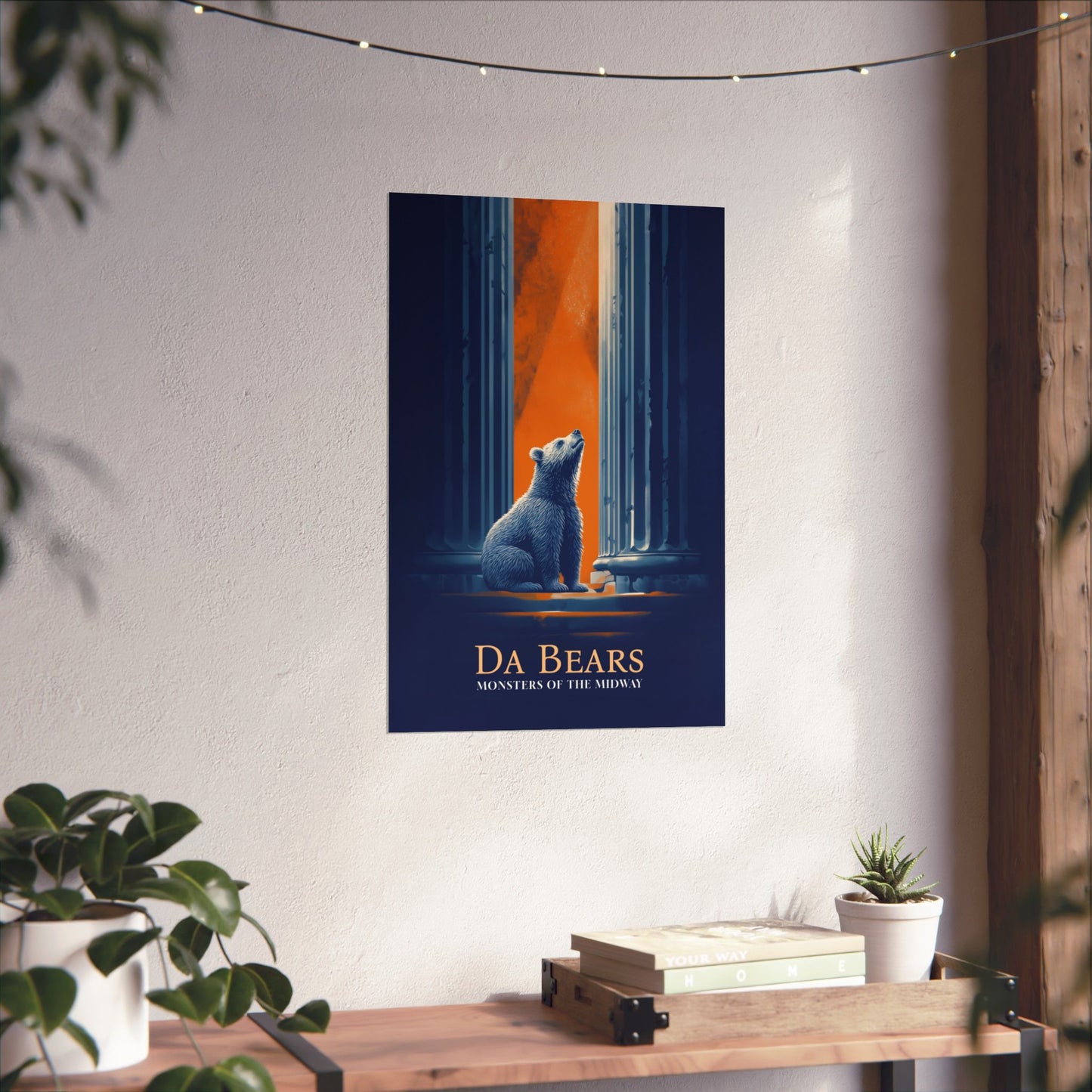 Da Bears Cinematic Poster