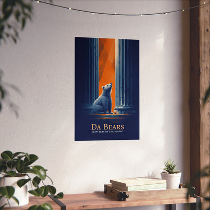 Da Bears Cinematic Poster