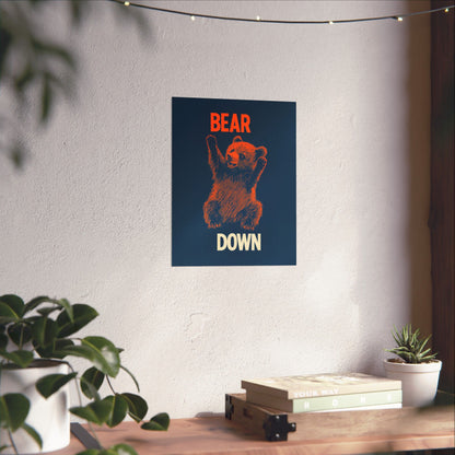 Vintage Cheer Bear Poster