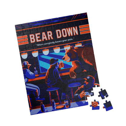 Bear Down Bar Puzzle