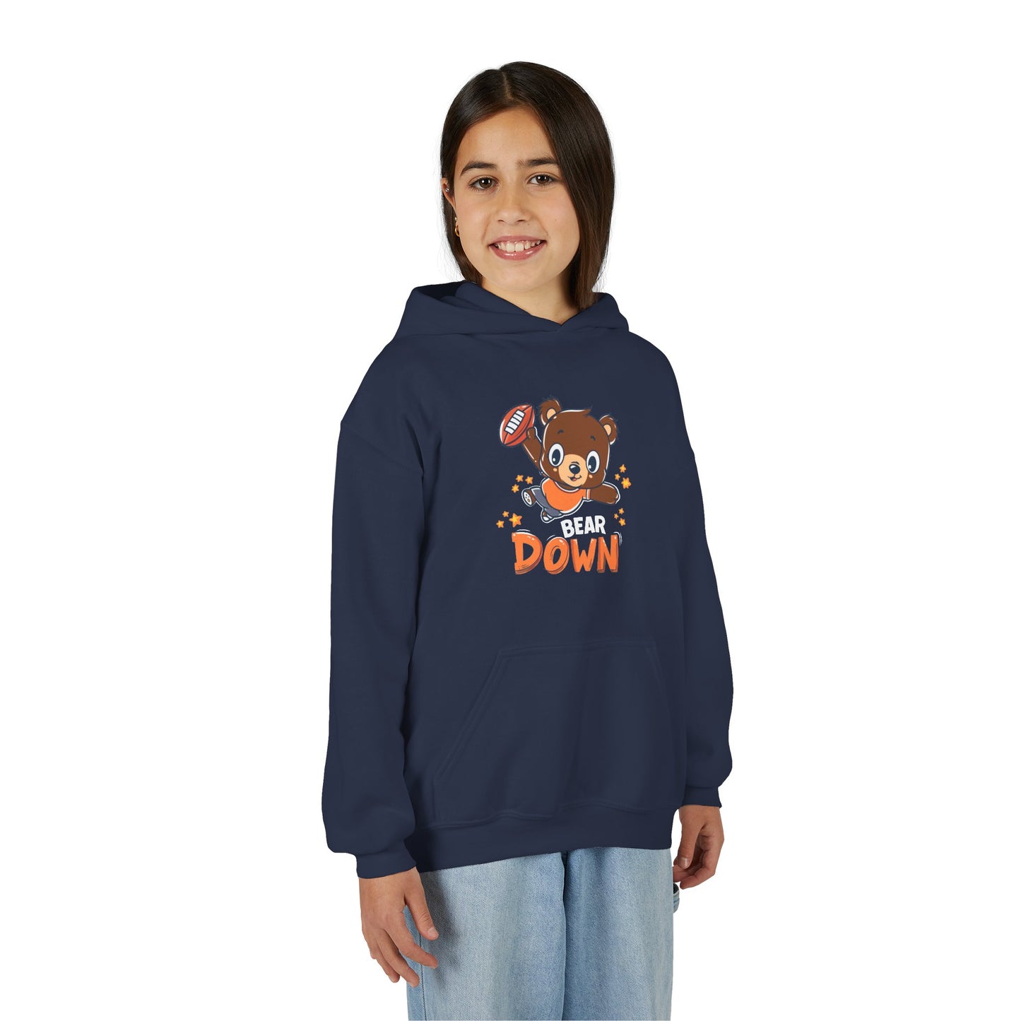 Bear Down Kids Hoodie