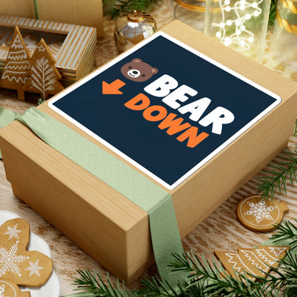 Bear Down Emoji Sticker