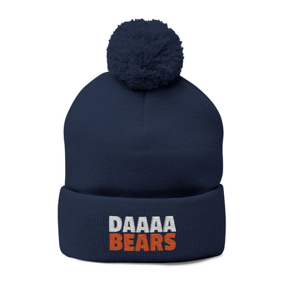 Chicago Bears Knit Cap - Da Bears Design - Winter Hat