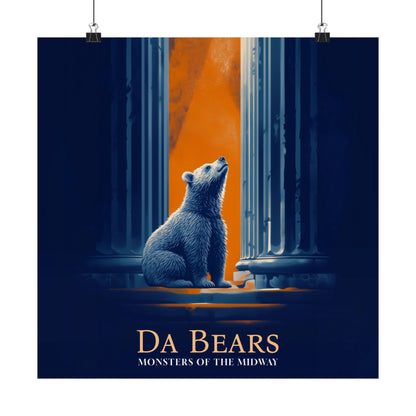 Da Bears Cinematic Poster