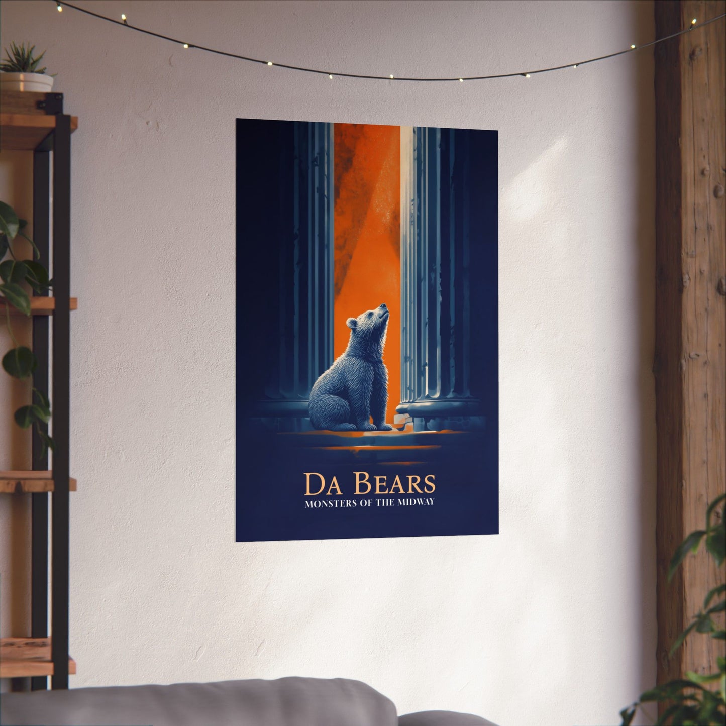 Da Bears Cinematic Poster