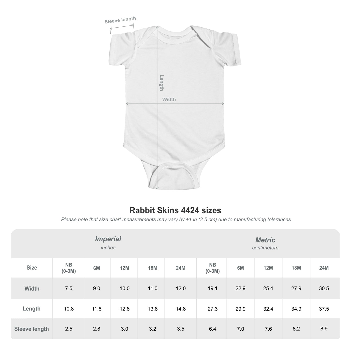 Chicago Flag Bear Infant Bodysuit