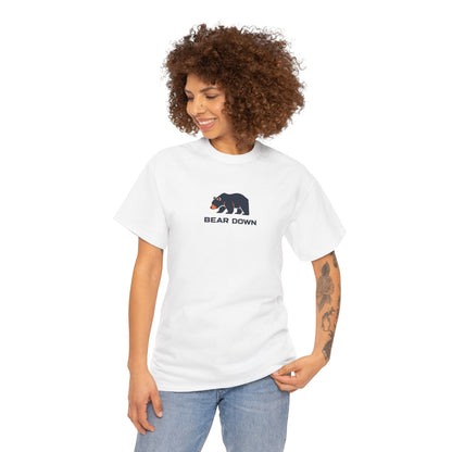 Bear Down Minimalist Logo T-Shirt