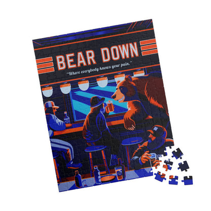 Bear Down Bar Puzzle