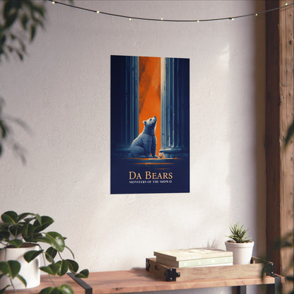 Da Bears Cinematic Poster