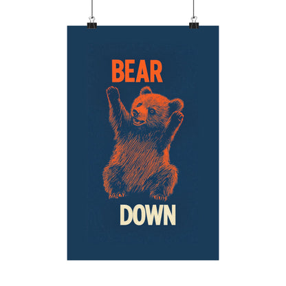 Vintage Cheer Bear Poster