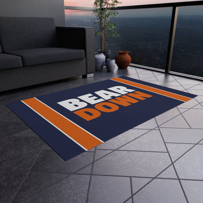 Chicago Bears Tailgating Outdoor Rug - Bear Down Carpet