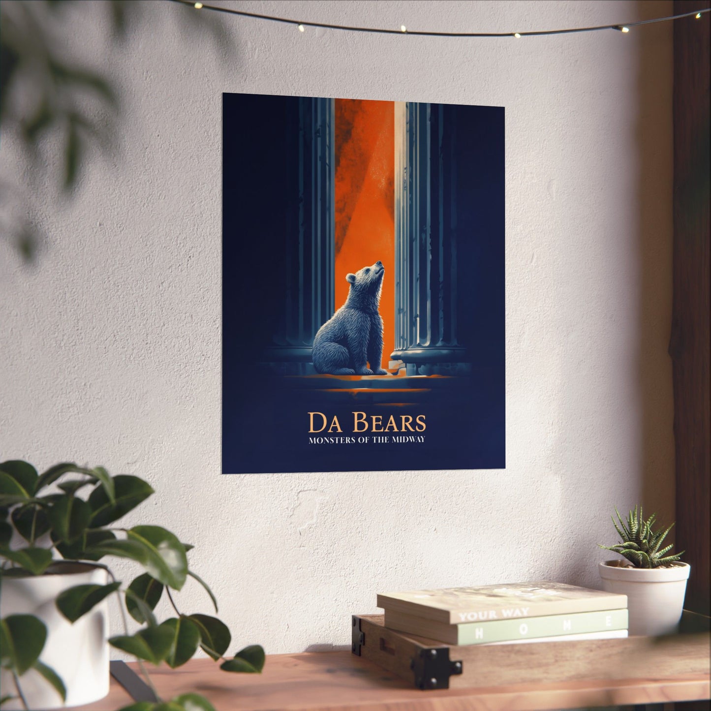 Da Bears Cinematic Poster
