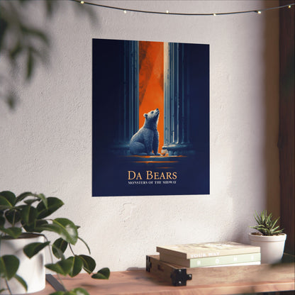 Da Bears Cinematic Poster