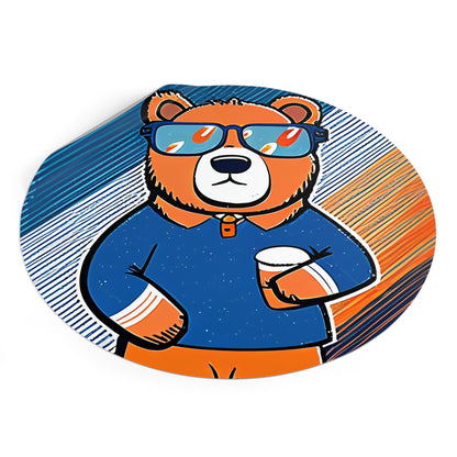 Coffee Bear Sticker