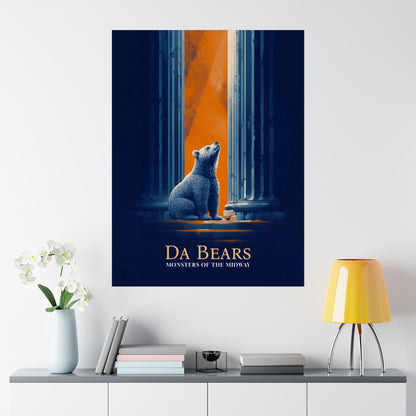 Da Bears Cinematic Poster