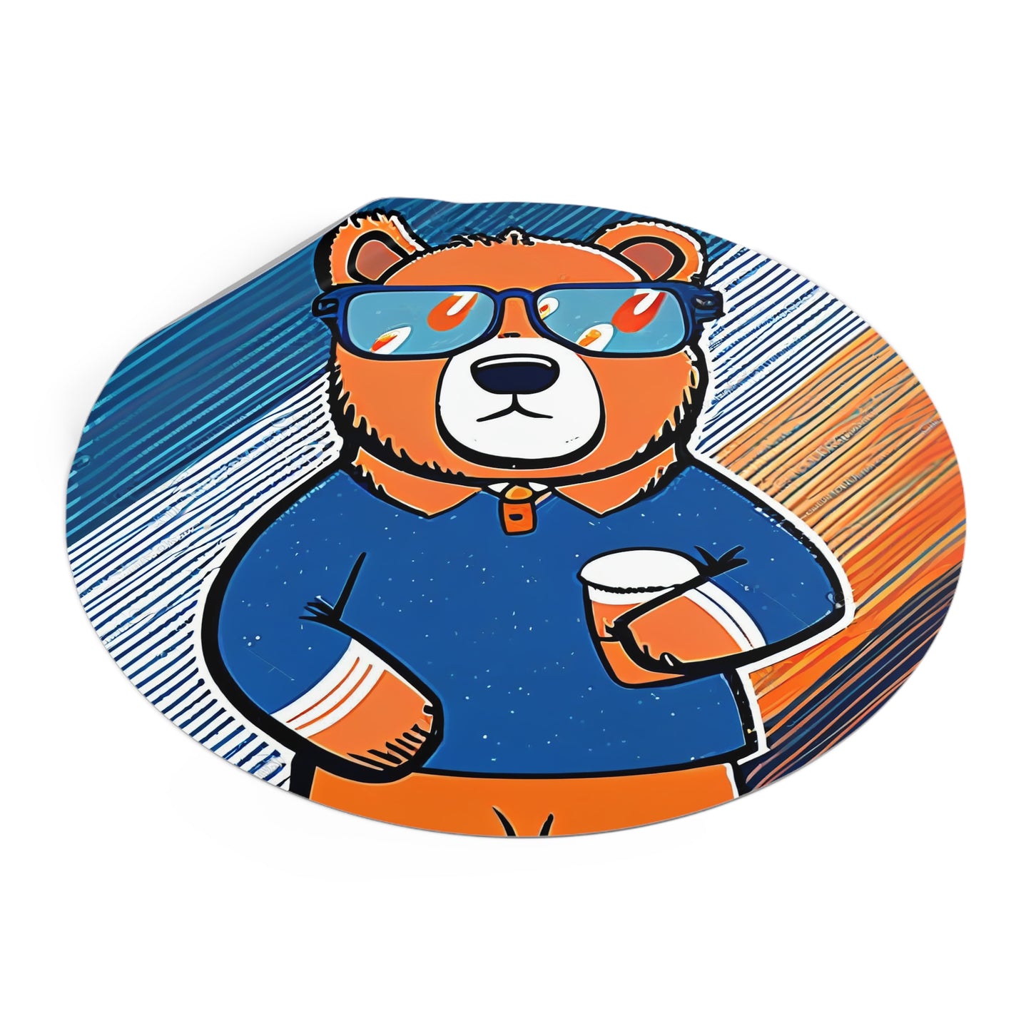 Coffee Bear Sticker