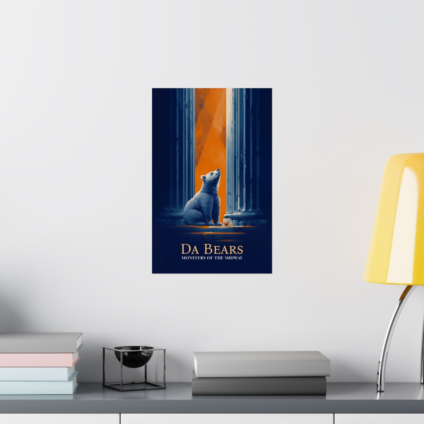Da Bears Cinematic Poster