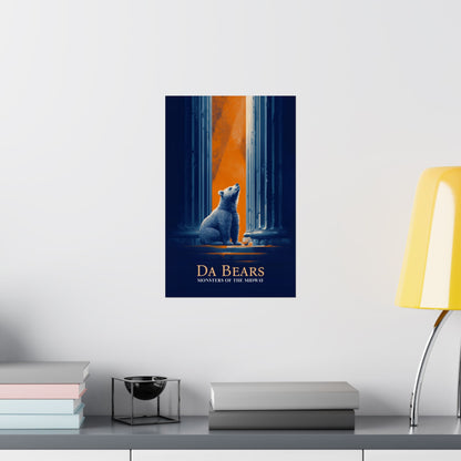 Da Bears Cinematic Poster