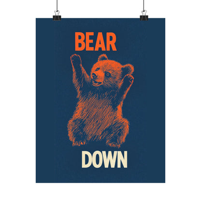 Vintage Cheer Bear Poster