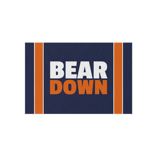 Chicago Bears Tailgating Outdoor Rug - Bear Down Carpet