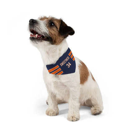 Walter Payton Dog Bandana