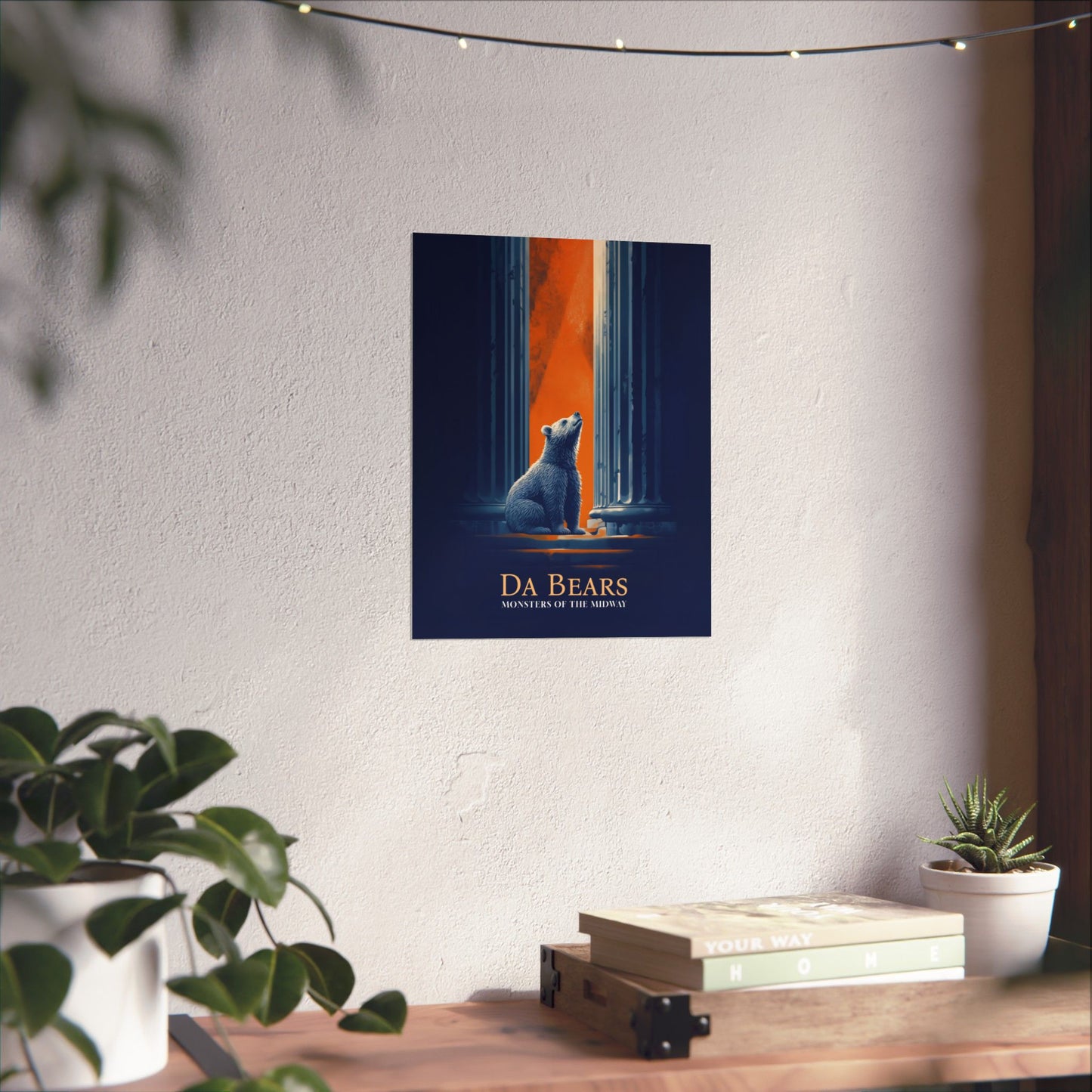 Da Bears Cinematic Poster