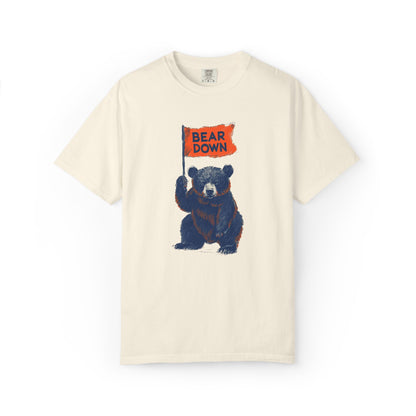 Cute Vintage Bear Flag T-Shirt - Retro Style for Chicago Bears Fans