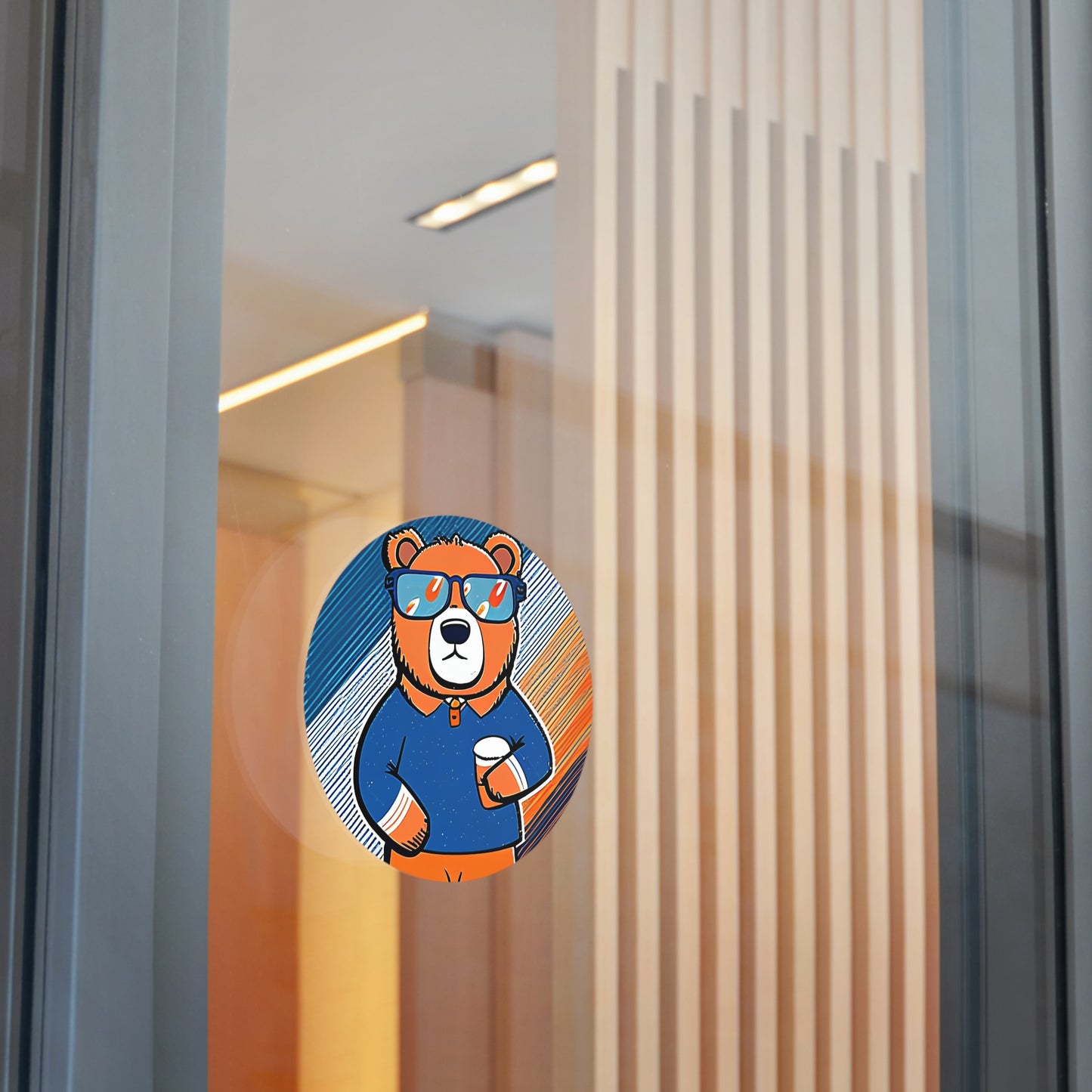 Coffee Bear Sticker