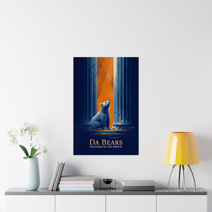 Da Bears Cinematic Poster