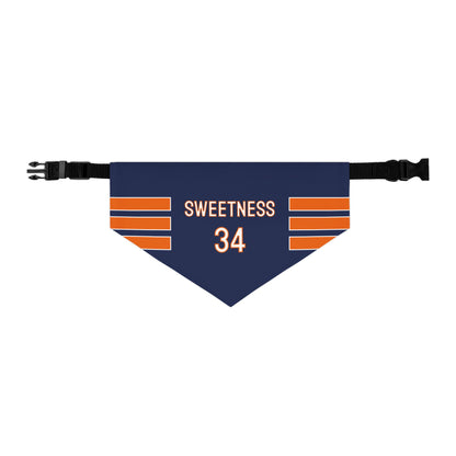 Walter Payton Dog Bandana