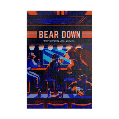 Bear Down Bar Puzzle