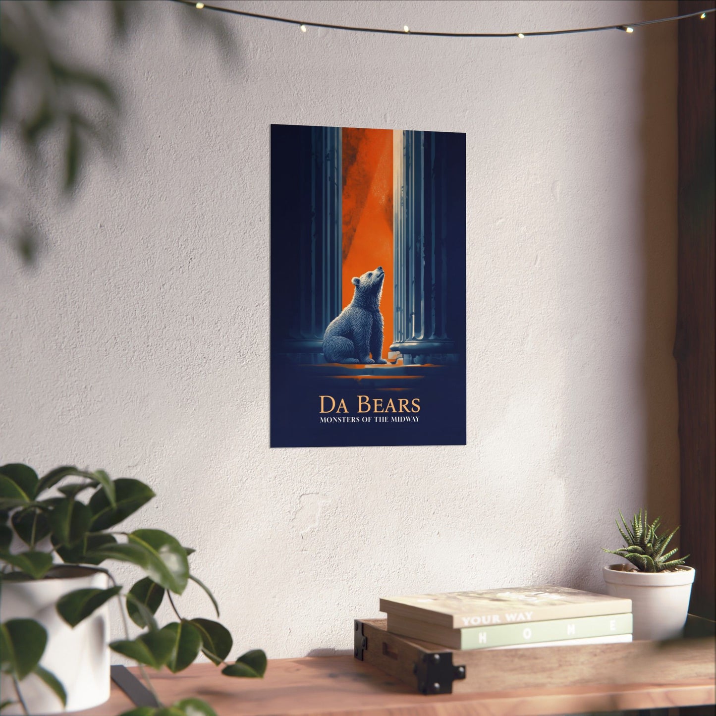 Da Bears Cinematic Poster