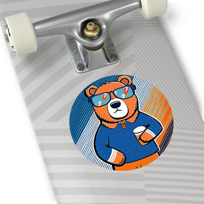 Coffee Bear Sticker
