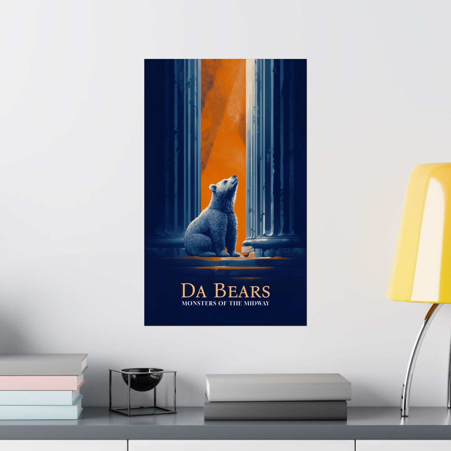 Da Bears Cinematic Poster