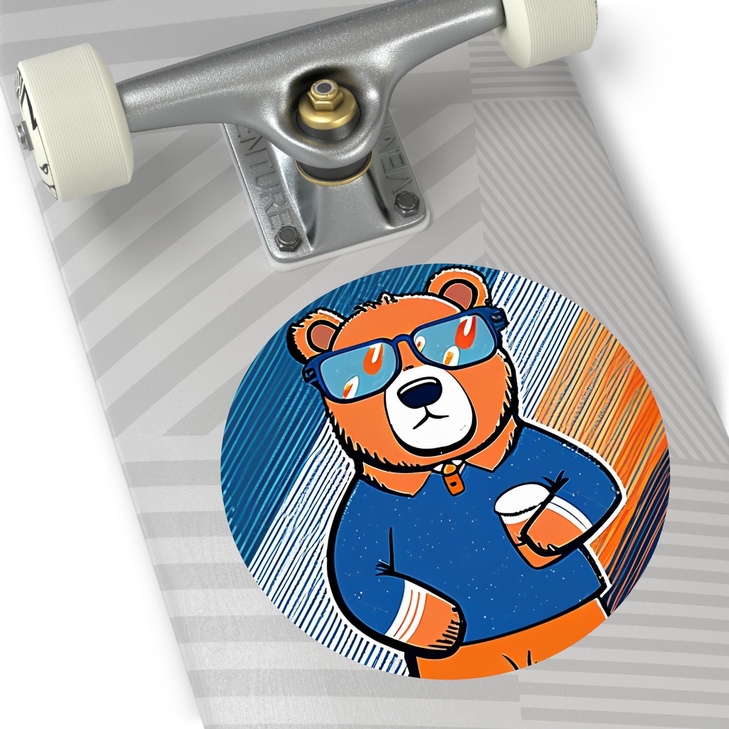Coffee Bear Sticker