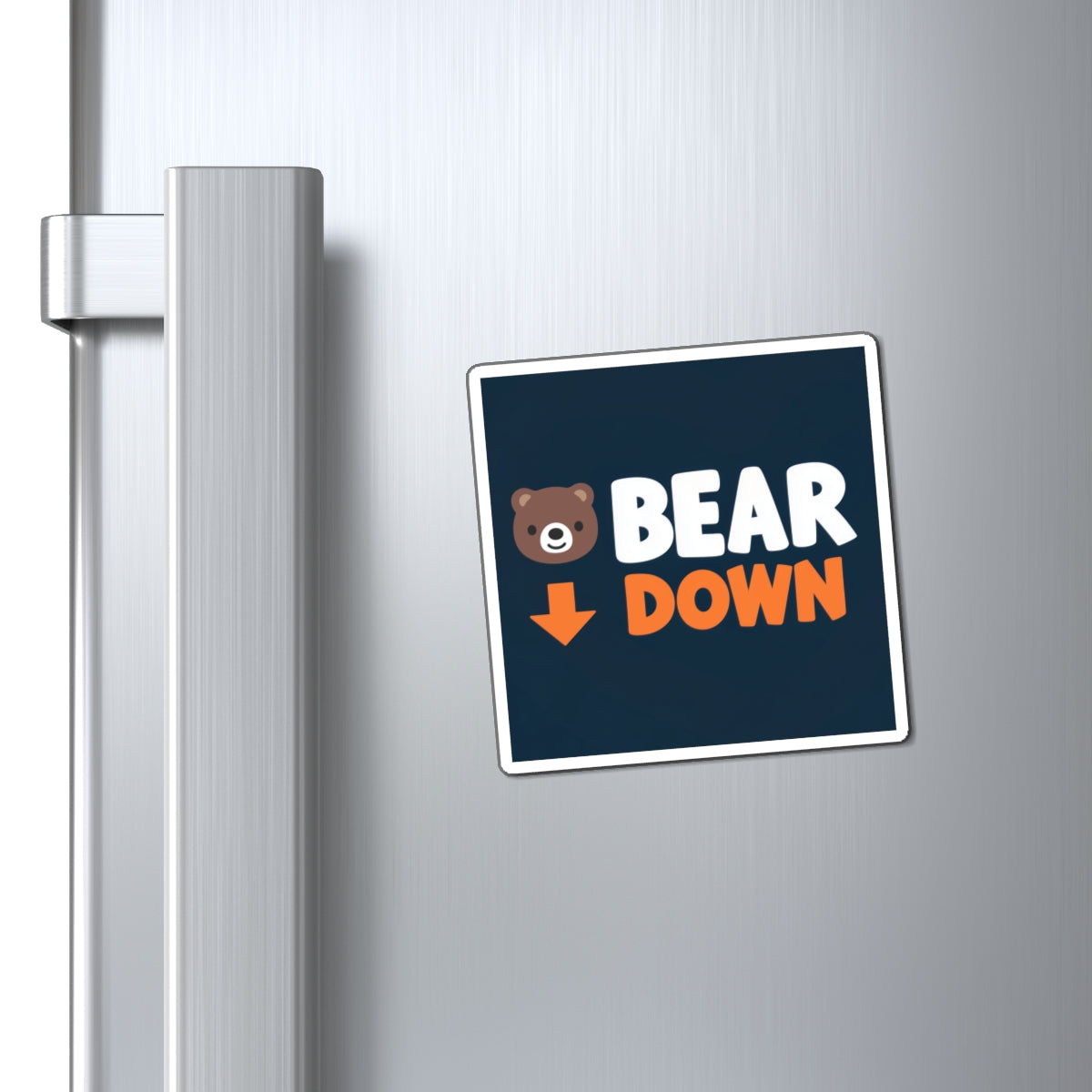 Bear Down Emoji Magnet - Chicago Bears Fridge Magnet