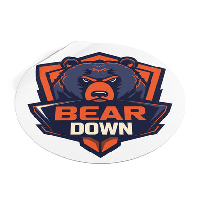 Bear Down Flight Crew Sticker